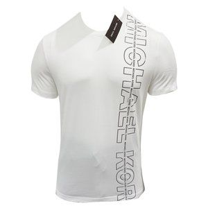 NWT MICHAEL KORS AUTHENTIC MEN'S WHITE CREW NECK SHORT SLEEVE T-SHIRT S M L XL